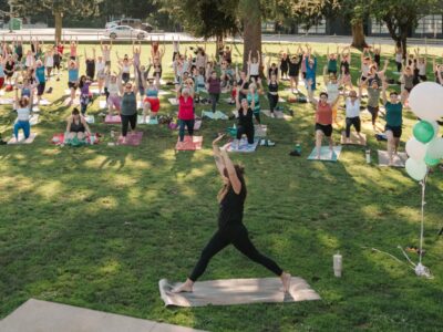 Rent an Apartment Abbotsford and enjoy easy access to Yoga in the Park at Jubilee Park.